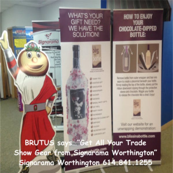 High Quality Retractable Banner Stands At Signarama Worthington/Columbus OH