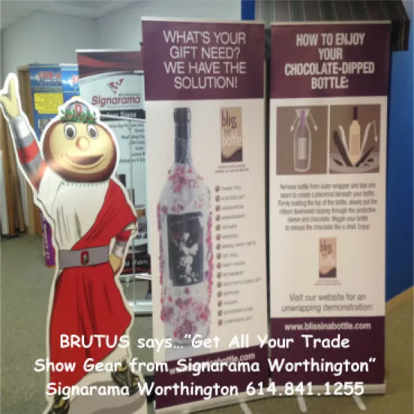 High Quality Retractable Banner Stands At Signarama Worthington/Columbus OH