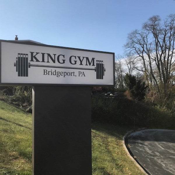 King Gym Light Box