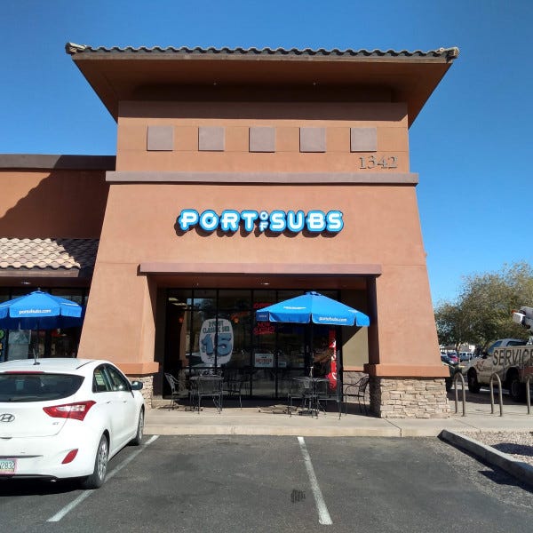 Building Signs-Port Of Subs