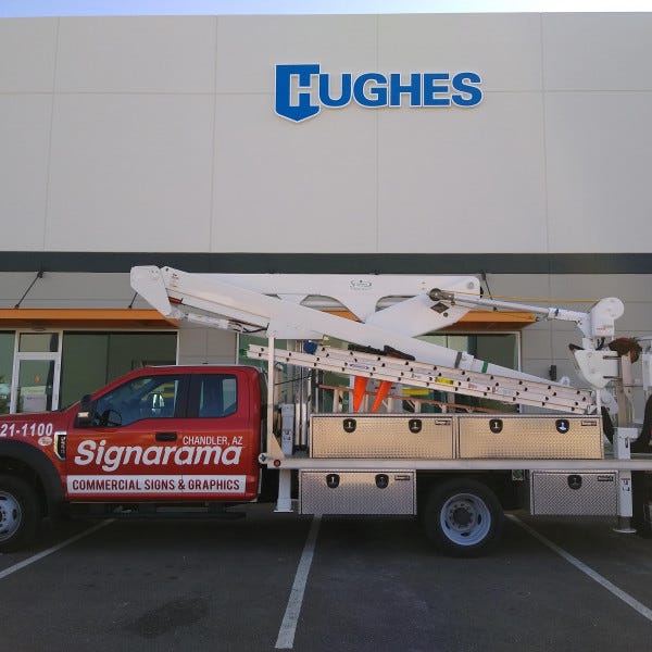 Building Signs-Hughes Supply