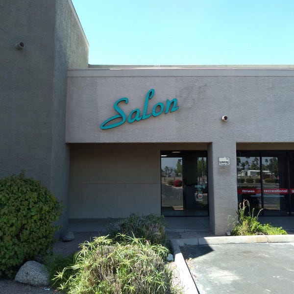 Building Sign- Lindsay Main Hair Salon