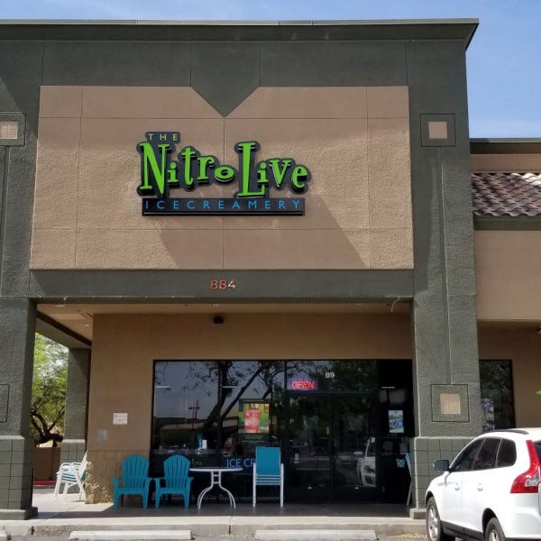 Building Sign- The Nitro Live