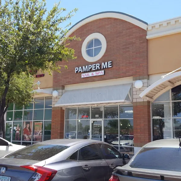 Building Sign- Pamper Me Nail & Spa