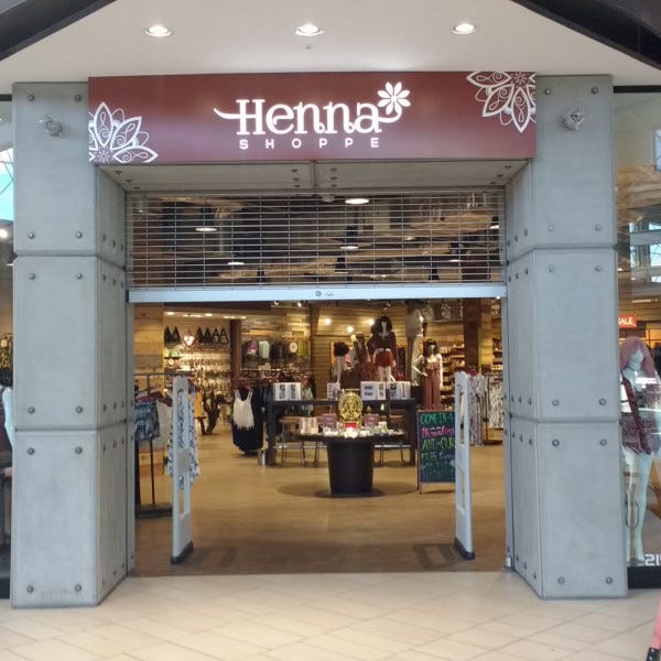 Wall Sign-Henna Shoppe