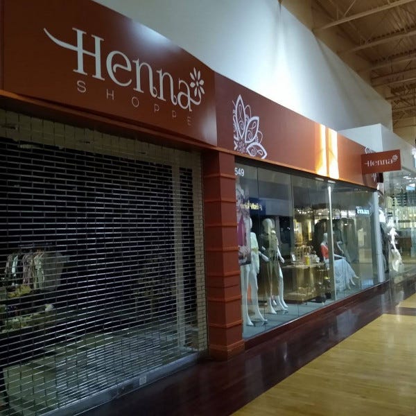Wall Sign/Blade Sign-Henna Shoppe