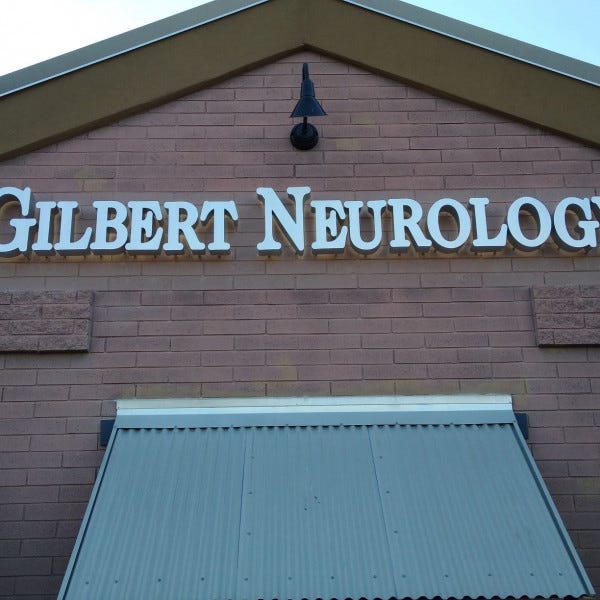 Building Signs-Gilbert Neurology