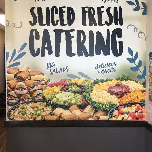 Wall Graphics- Sliced Fresh Catering