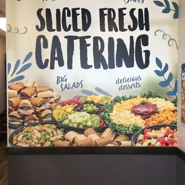 Wall Graphics- Sliced Fresh Catering