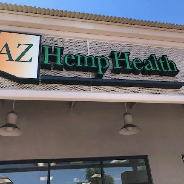 Building Sign- AZ Hemp Health