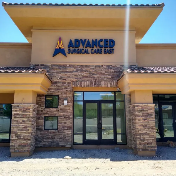 Building Sign- Advanced Surgical Care East
