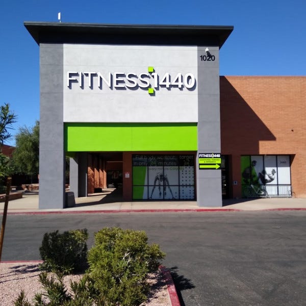 Building Sign- Fitness 1440