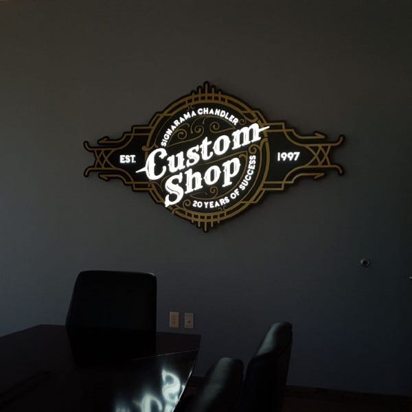Wall Sign-Custom Shop