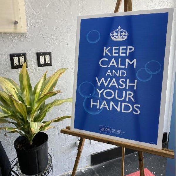 Keep Calm And Wash Your Hands Resized