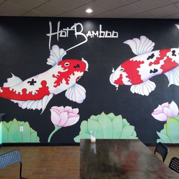 Wall Graphics-Hot Bamboo