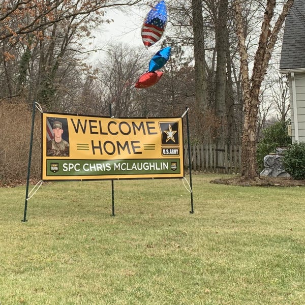 Welcome Home Banner