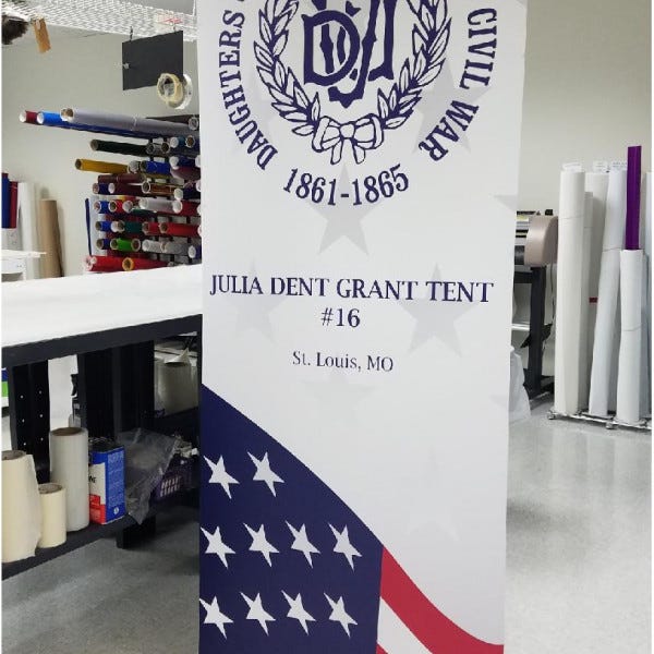 Daughters For Vets Banner Stand