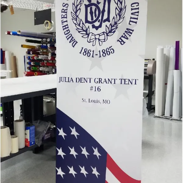 Daughters For Vets Banner Stand