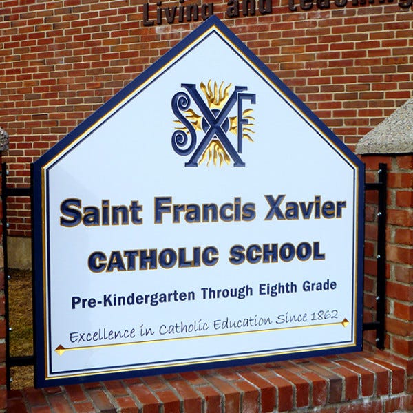 Carved And 23k  Stfrancisxavier   South Burlington Vt