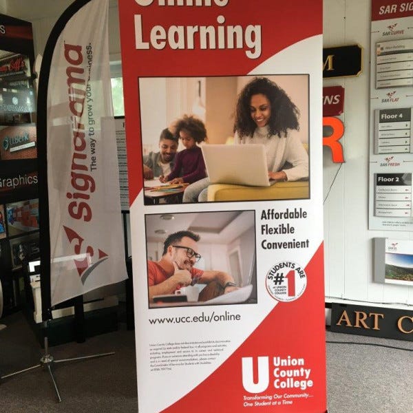 UCC Retractable Banner