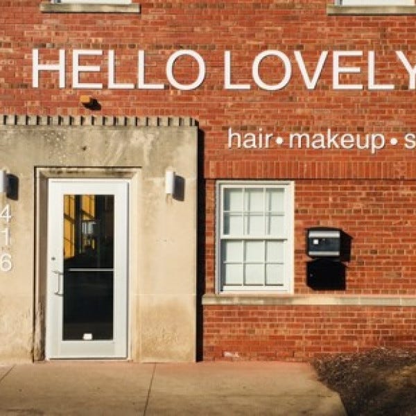 Hello Lovely Signdowntown