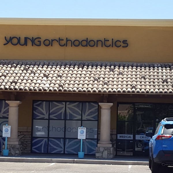 Building Sign- Young Orthodontics
