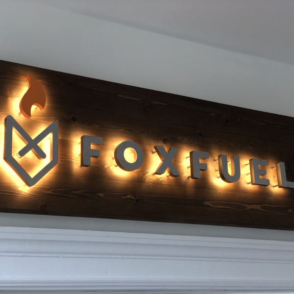 Halo Lit Dimensional Letter Lobby Sign