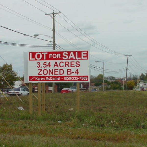 Wooden Site Sign