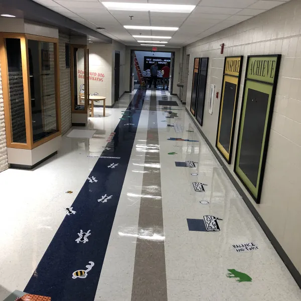 Ankeny Northeast Elementary Wellness Walkway