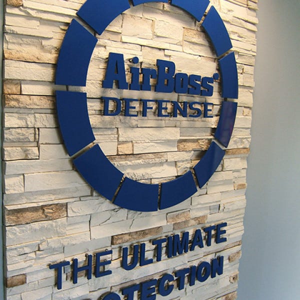 3d Airboss Interior Sign   South Burlington Vt