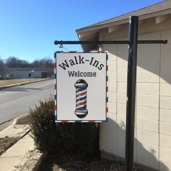 Brendle Hanging Sign