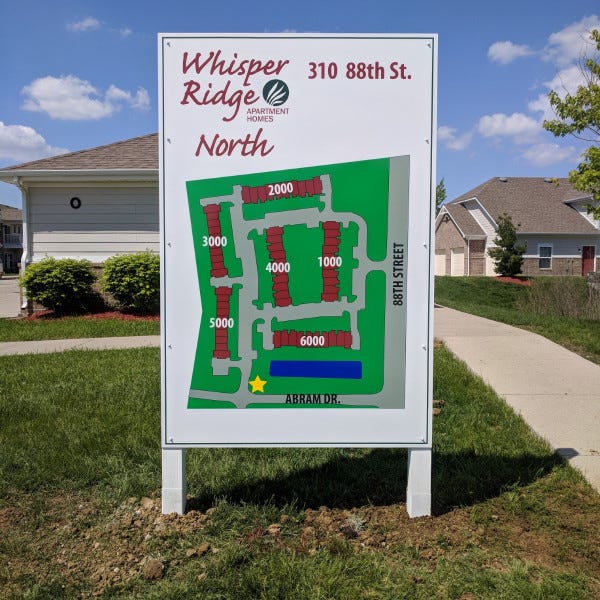 Whispter Ridge Wayfinding
