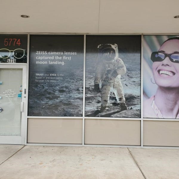 Window Graphics at TSO 1960 - Houston, TX