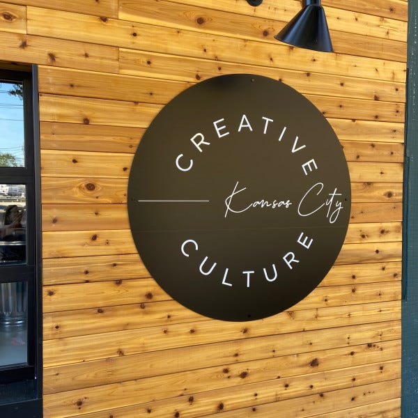 custom non illuminated sign panel