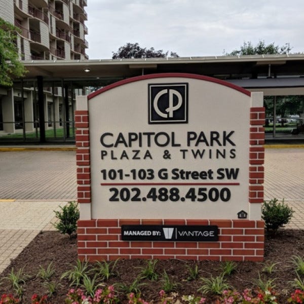 Hdu Monument Signsignarama Silver Springcapitol Park Plaza G Streetsmall