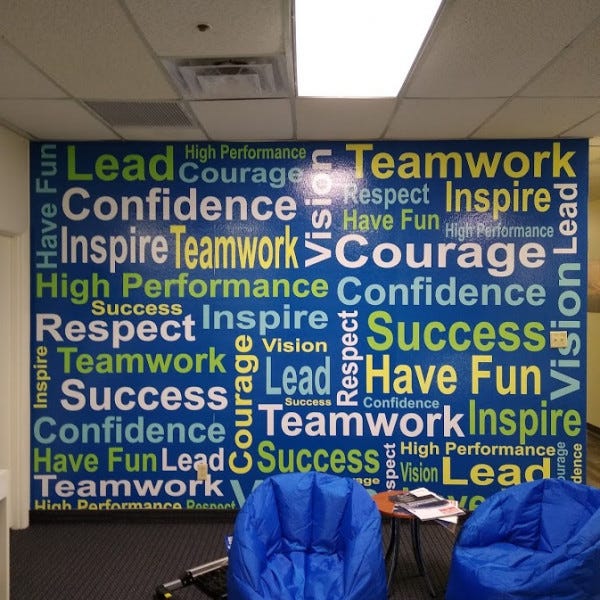 Wall Graphics- Inspire Teamwork