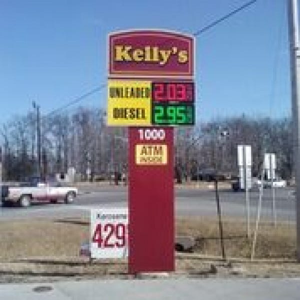 Kelly Gas Pump 