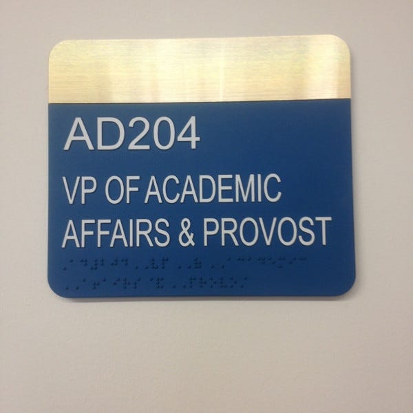 Asbury Seminary ADA Sign