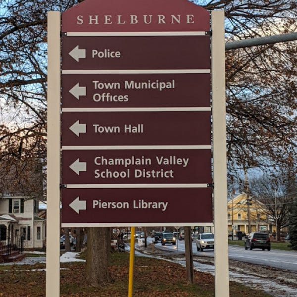 Custom Shaped Shelburne Pp With Reflective Graphics   South Burlington Vt