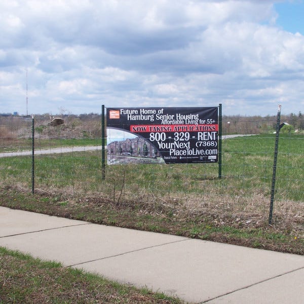 Lexington Senior Living Yard Banner