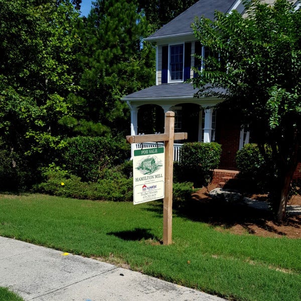 Hamilton Mill Real Estate Signs
