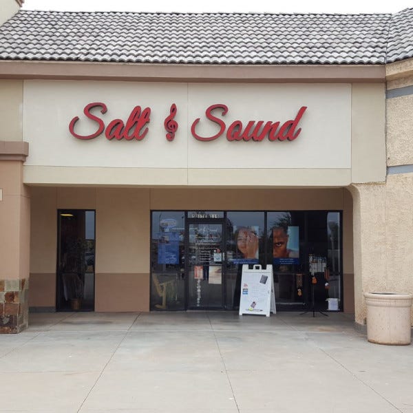 Building Sign- Salt & Sound