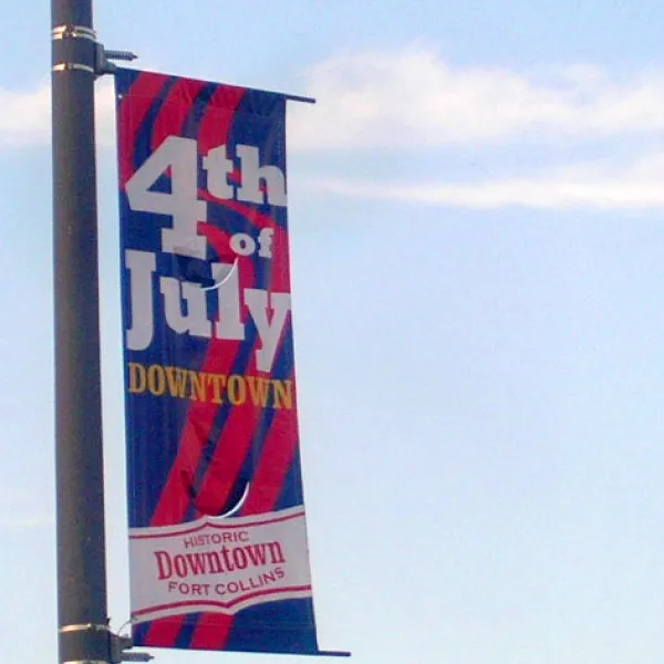 Vinyl Pole Banner