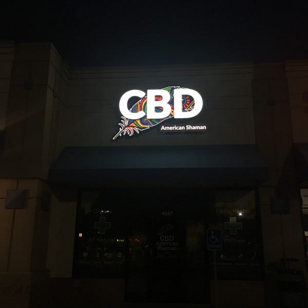 Signarama Liberty Mo Kansas City Our Cbd At Night Signs Near Me