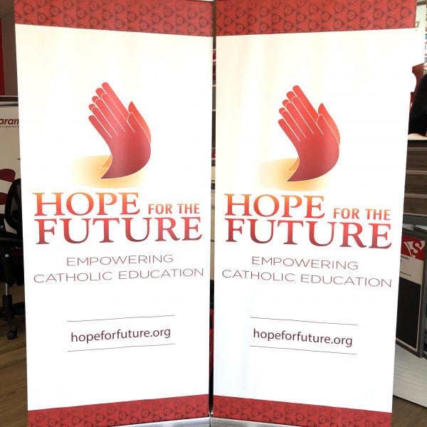 Retractable Banner - Hope For The Future