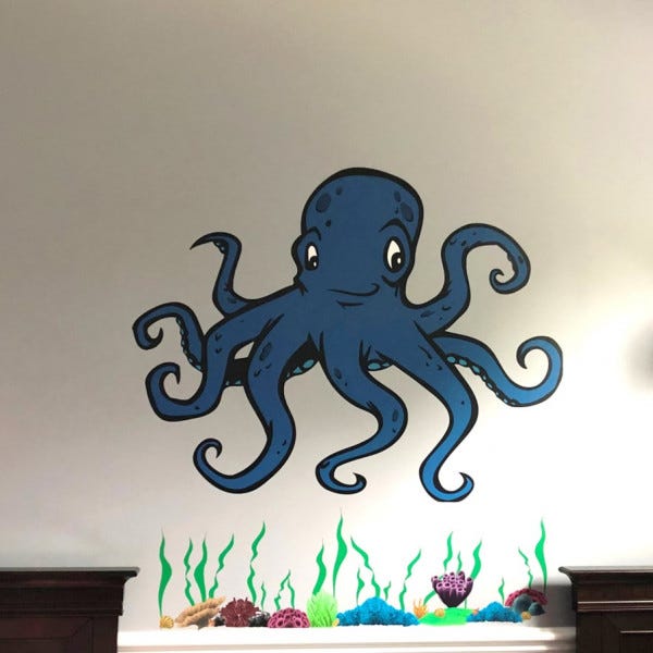 Signarama Liberty Mo Kansas City Octopus Custom Wall Graphic Pic