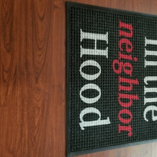 Logo Floor Mat Smallsignarama Dc Northbills Seafood Dcsmall