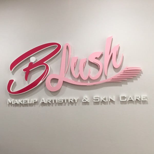 Blush Letters