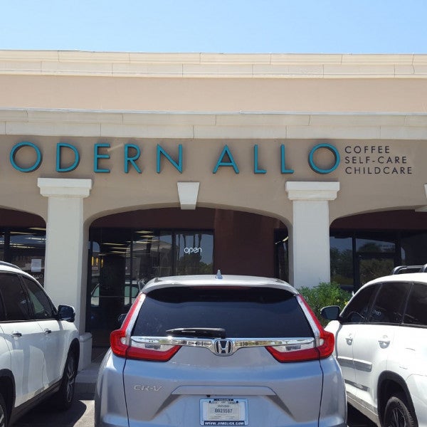 Building Sign- Modern Allo