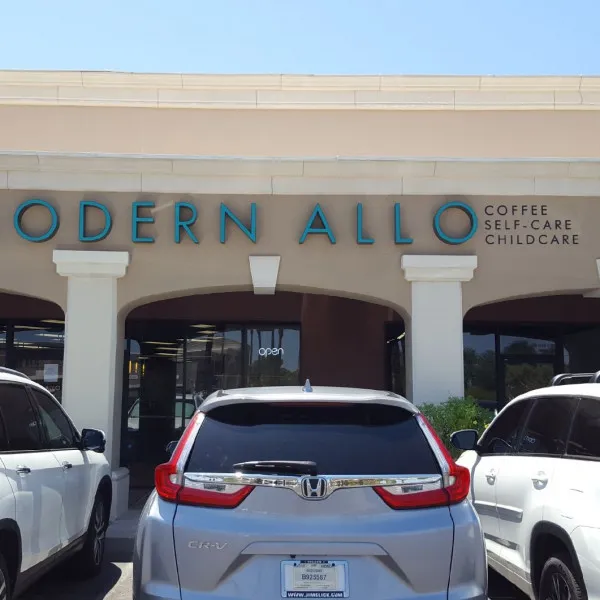 Building Sign- Modern Allo